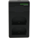 Patona premium charger pour canon lp - e6 lpe6 avec cble usb - c