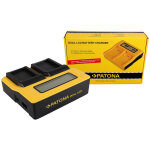 Patona chargeur double lcd usb pour canon lp - e17