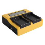 Patona chargeur double lcd usb pour fuji gfx