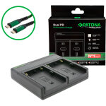Patona premium chargeur dual pd pour sony bp - u60 cble usb - c