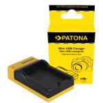 Patona chargeur micro - usb pour canon lp - e5