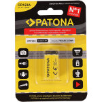 Patona pile rechargeable cr123a 700mah 3. 7v 2. 59wh