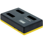 Patona triple chargeur usb pour canon nb - 12l nb - 13l avec cble usb - c