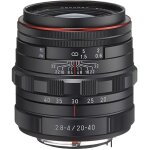 Pentax 20 - 40mm f / 2. 8 - 4 ed limited dc wr noir