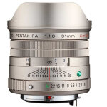 Pentax 31mm f / 1. 8 hd fa limited silver