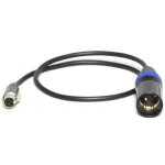 Peppercable cay3 xlr male - mini xlr femelle 50cm