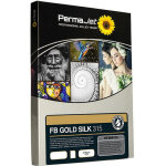 Permajet papier photo fb gold silk 315g a3 25 feuilles