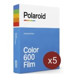 Polaroid 600 couleur (8 poses) (polarod 600) - lot de 5