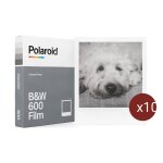 Polaroid 600 noir et blanc (8 poses) (polaro�d 600) - lot de 10