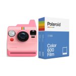 Polaroid appareil instantan� now gen 3 pink + double pack couleur 600