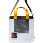 Polaroid ripstop tote bag transparent