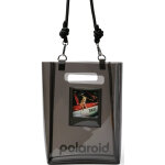 Polaroid sac seau tpu transparent noir