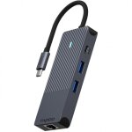 Rapoo hub usb - c 8en1 sd micro sd usb - a usb - c hdmi ethernet Rapoo hub usb - c 8en1 sd micro sd usb - a usb - c hdmi ethernet