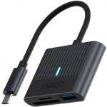 Rapoo lecteur de carte sd microsd + usb - a Rapoo lecteur de carte sd microsd + usb - a