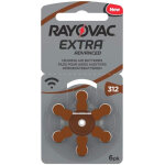 Rayovac pile extra advanced 312 (x6)