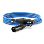 Rode xlr3m - b cble xlr 3m bleu