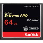 Sandisk carte compact flash extreme pro 64gb 160 mb / s