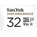 Sandisk carte micro sdhc high endurance 32gb (100mb / s) (class 10) Sandisk carte micro sdhc high endurance 32gb (100mb / s) (class 10)
