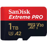 Sandisk carte micro sdxc extreme pro 1tb + adapt Sandisk carte micro sdxc extreme pro 1tb + adapt