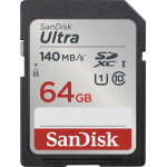 Sandisk carte sdxc ultra 64gb uhs - i (140mb / s)