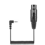 Sennheiser prise xlr - 3 femelle vers mini - jack coudé (ka 600) Sennheiser prise xlr - 3 femelle vers mini - jack coudé (ka 600)