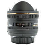 Sigma 10mm f2. 8 ex dc fisheye hsm nikon d (occasion)