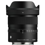 Sigma 15mm f / 1. 4 dc contemporary canon rf - s