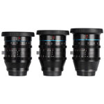 Sirui jupiter set de 3 ojectifs (24mm, 35mm, 50mm) monture ef