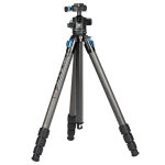 Sirui st - 124 trpied tanche superb traveler en carbone avec rotule s
