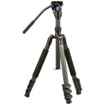Sirui trpied easy traveler et - 2204 carbone + rotule vido va - 5x