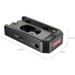 Smallrig 3168 plaque d'adaptation pour batterie np - f édition pro Smallrig 3168 plaque d'adaptation pour batterie np - f édition pro