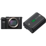 Sony alpha 7c boitier nu noir + sony batterie np - fz100