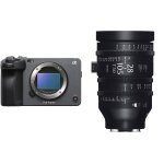 Sony cam�ra cin�ma ilce - fx3a nu + sigma af cin� 28 - 105mm t / 3 feet