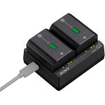 Sony module de chargement double usb - c pour batterie np - fz100