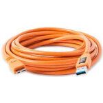 Tether tools c�ble usb 3. 0 orange