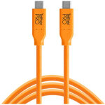 Tether tools cble usb - c vers usb - c 4. 6m orange