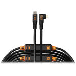 Tether tools optima câble usb - c 10g droit à coudé 9. 4m noir Tether tools optima câble usb - c 10g droit à coudé 9. 4m noir
