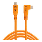 Tether tools tetherpro c�ble usb - c 10g droit � coud� 1. 8m orange