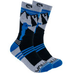 Vallerret chaussettes merino wool crew mtn bleues taille 41 - Vallerret chaussettes merino wool crew mtn bleues taille 41 -