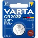 Varta pile cr 2032 - lot de 5 Varta pile cr 2032 - lot de 5