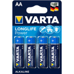 Varta piles longlife power lr6 (aa) x4 (4906)