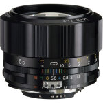 Voigtlander nokton 55mm f / 1. 2 slii - s noir nikon ai - s