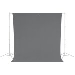 Westcott fond de studio en tissu gris (2. 7 x 3m) Westcott fond de studio en tissu gris (2. 7 x 3m)