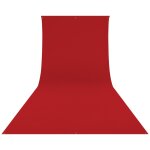 Westcott fond de studio en tissu rouge (2. 7 x 6. 1m) Westcott fond de studio en tissu rouge (2. 7 x 6. 1m)
