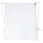 Westcott x - drop fond blanc wrinkle (2. 7m x 6m) Westcott x - drop fond blanc wrinkle (2. 7m x 6m)