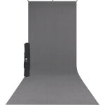 Westcott x - drop kit support + fond gris (1. 5m x 3. 7m)