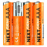 Xtorm nextgen piles aaa rechargeable avec usb - c (x4)
