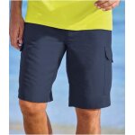 Bermuda cargo dtente en microfibre ocan