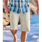 Bermuda chino coton stretch confort