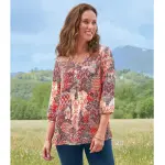 Blouse en cr�pe l�g�re�